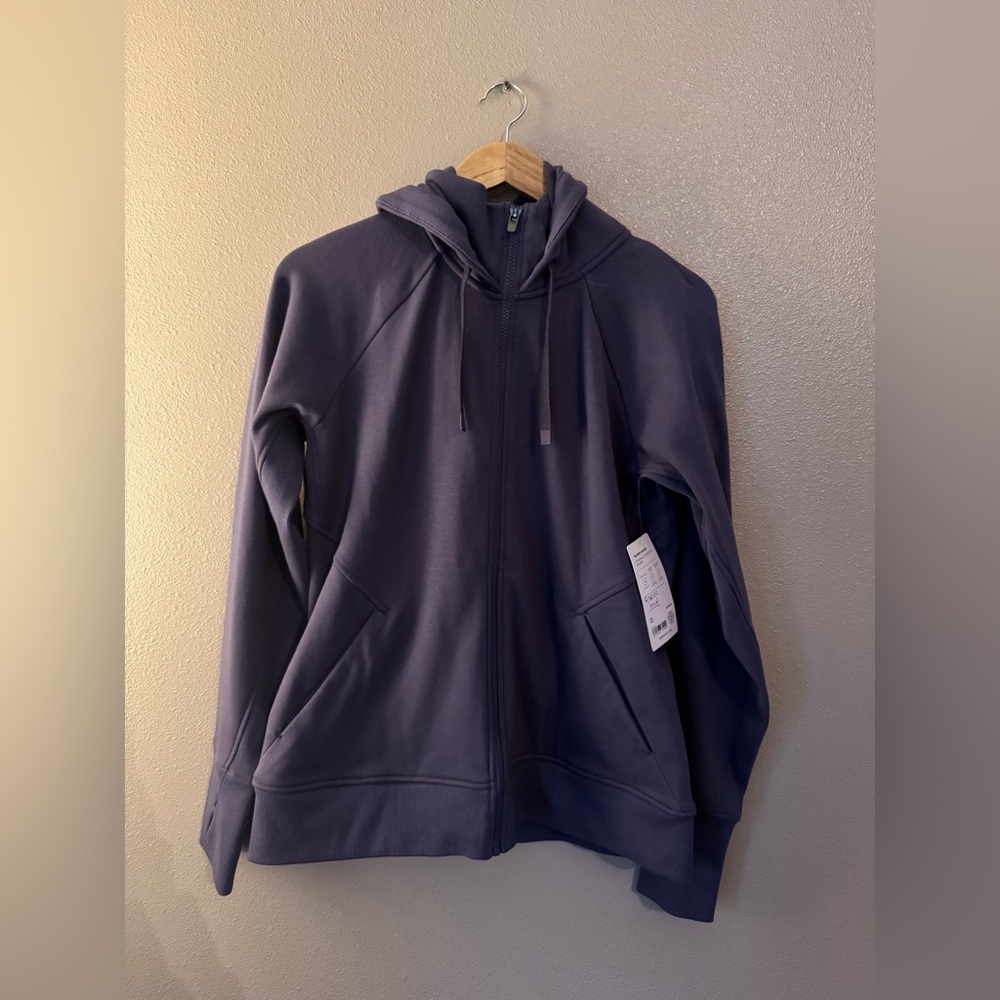 Athleta Triumph Full Zip Hoodie-Nightfall Purple